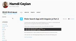 Desktop Screenshot of hamdiceylan.com