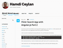 Tablet Screenshot of hamdiceylan.com